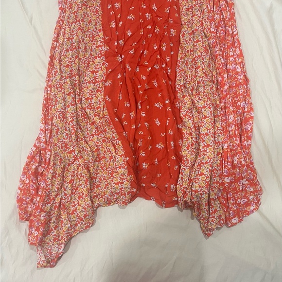 Free People Cherry Hearts Kaia Set Red Orange Large - Picture 3 of 9